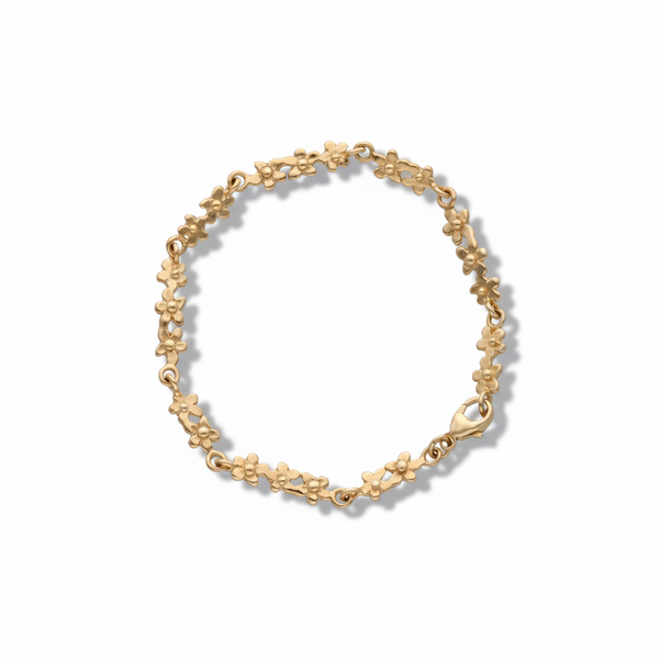 FÖRGÄT MIG EJ (Forget-me-not) 18K bracelet