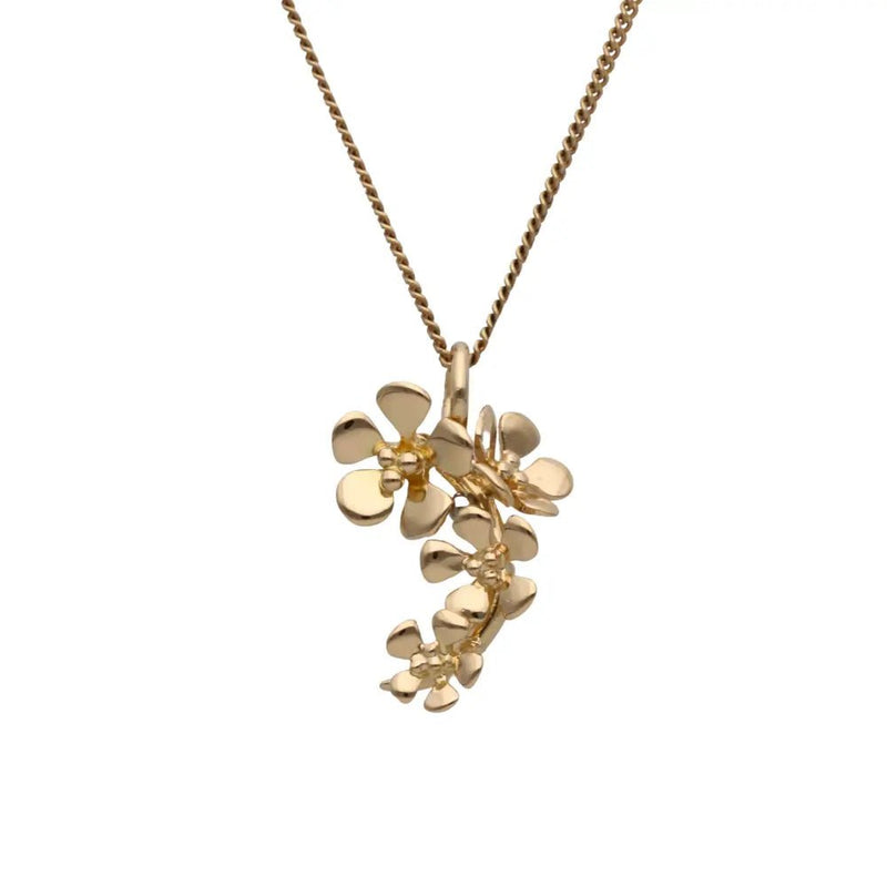 ÄPPELBLOM 18K S halsband - Guldviva Jewellery