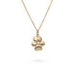 VIOL S 18K halsband med diamant - Guldviva Jewellery