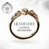 LILY OF LOVE 18K ring - Guldviva Jewellery