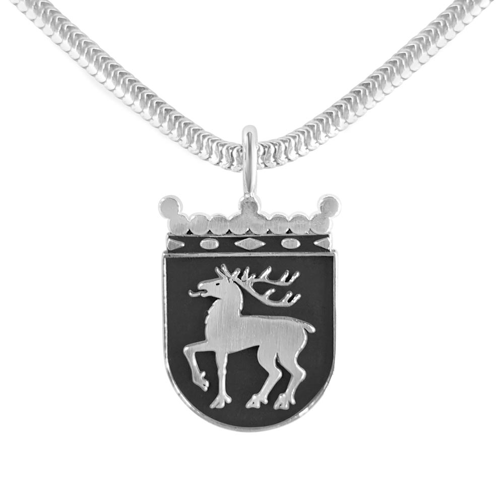 ÅLANDS VAPEN XL halsband - Guldviva Jewellery