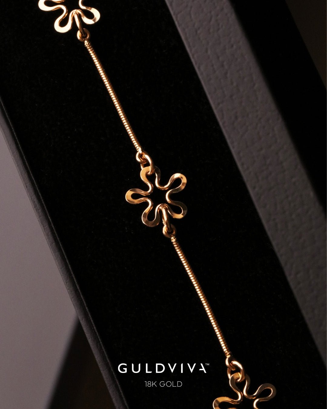 BLOMMAN™ Duo armband 18K - Guldviva Jewellery