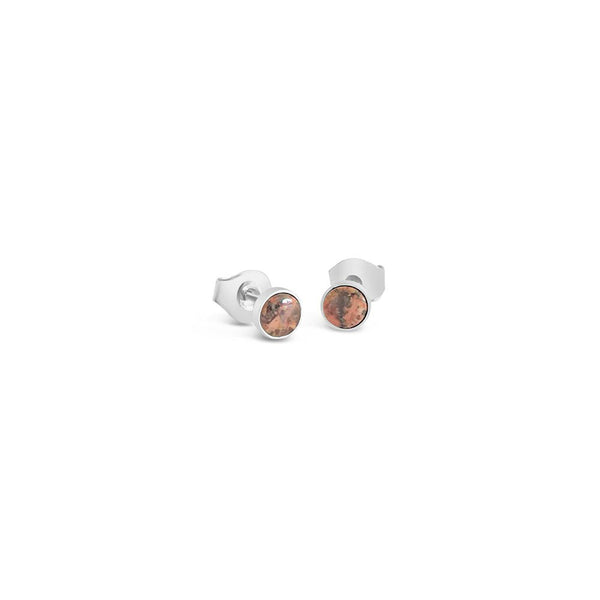 BASIC GRANIT XS örhängen på stift - Guldviva Jewellery