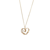 STORMSKÄRS MAJA HJÄRTA Halsband 18K - Guldviva Jewellery