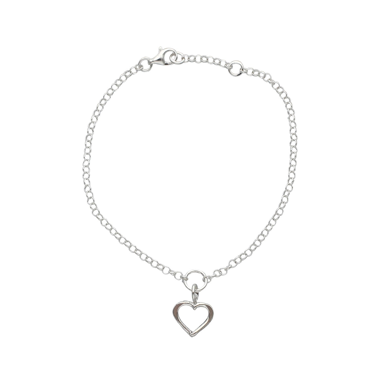 HJÄRTLIG armband ärtlänk - Guldviva Jewellery