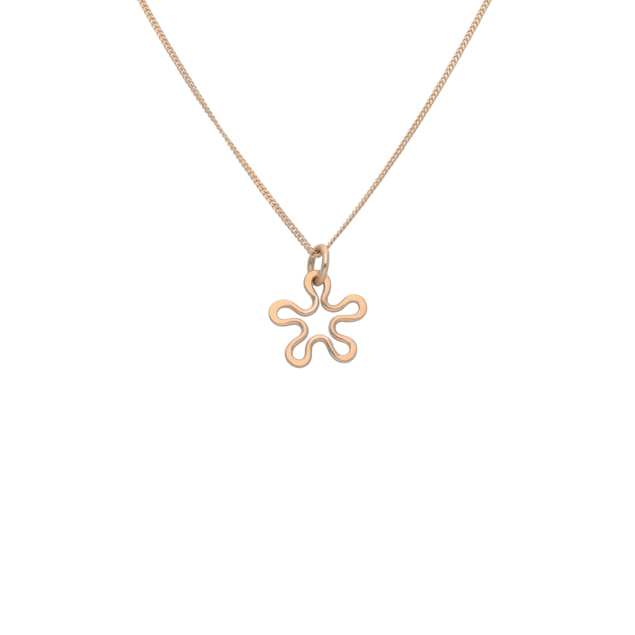 BLOMMAN™ 18K 1,0 halsband - Guldviva Jewellery