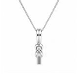 RÅBANDSKNOP (Reef Knot) necklace