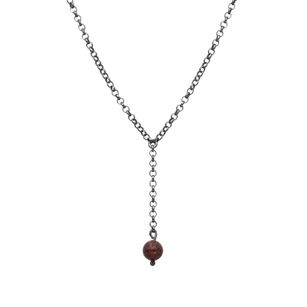 STRAND GRANIT halsband på tråd - Guldviva Jewellery