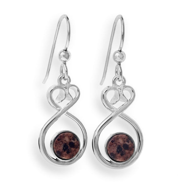 ÅLANDSHJÄRTA örhängen på krok - Guldviva Jewellery