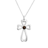 KORSHJÄRTA GRANIT halsband - Guldviva Jewellery