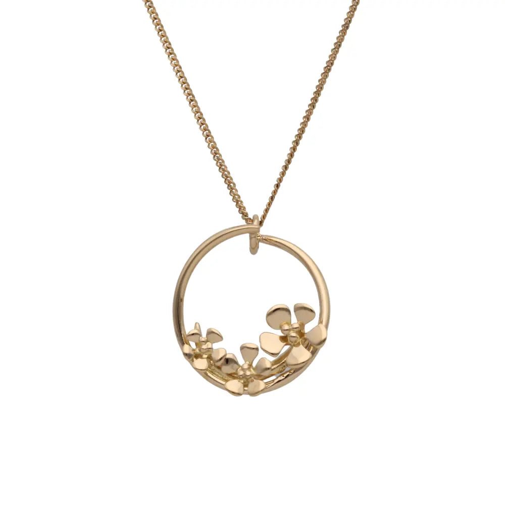 ÄPPELBLOM 18K halsband - Guldviva Jewellery