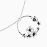 ÄPPELBLOM L halsband - Guldviva Jewellery