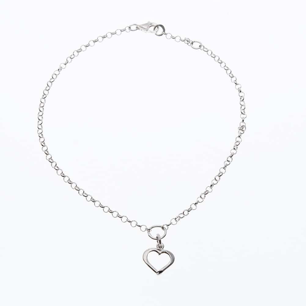 HJÄRTLIG vristlänk - Guldviva Jewellery