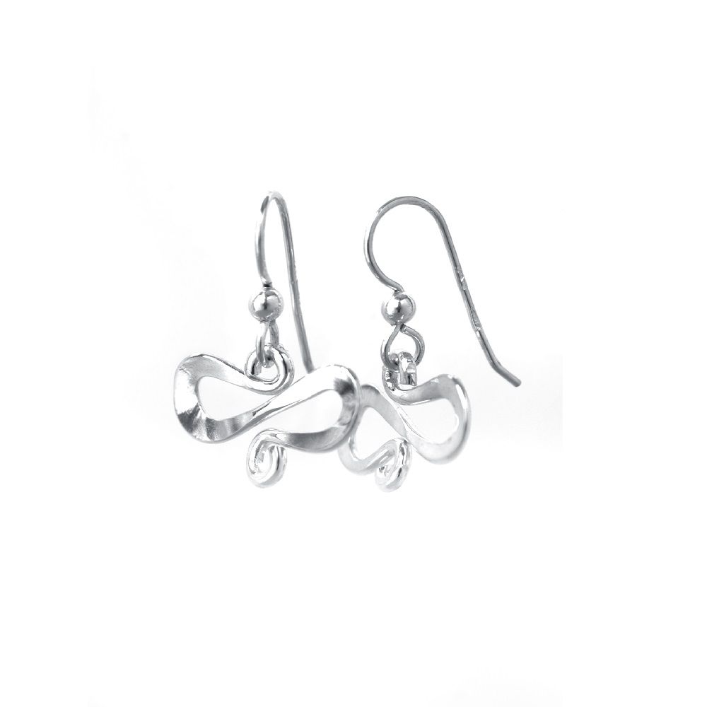 KRINGLAN örhängen på krok - Guldviva Jewellery