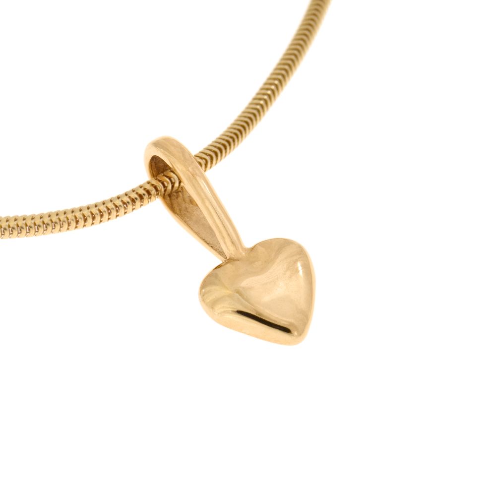 MITT HJÄRTA 18K halsband - Guldviva Jewellery