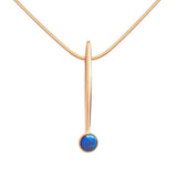 PEAK SPEKTROLIT 18K halsband - Guldviva Jewellery