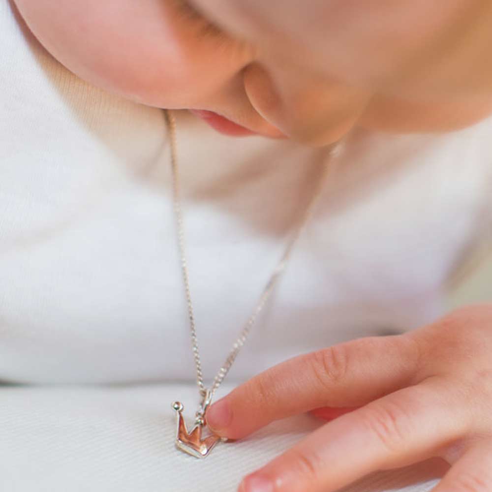 PRINSESSKRONA halsband - Guldviva Jewellery