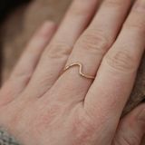 VÅGEN 18K ring - Guldviva Jewellery