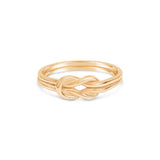 RÅBANDSKNOP 18k ring - Guldviva Jewellery