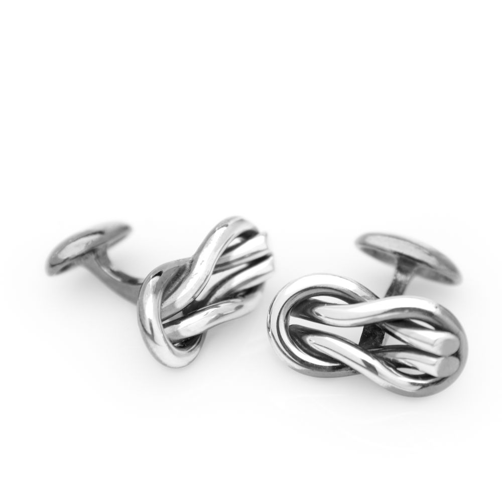 RÅBANDSKNOP manschettknapp - Guldviva Jewellery