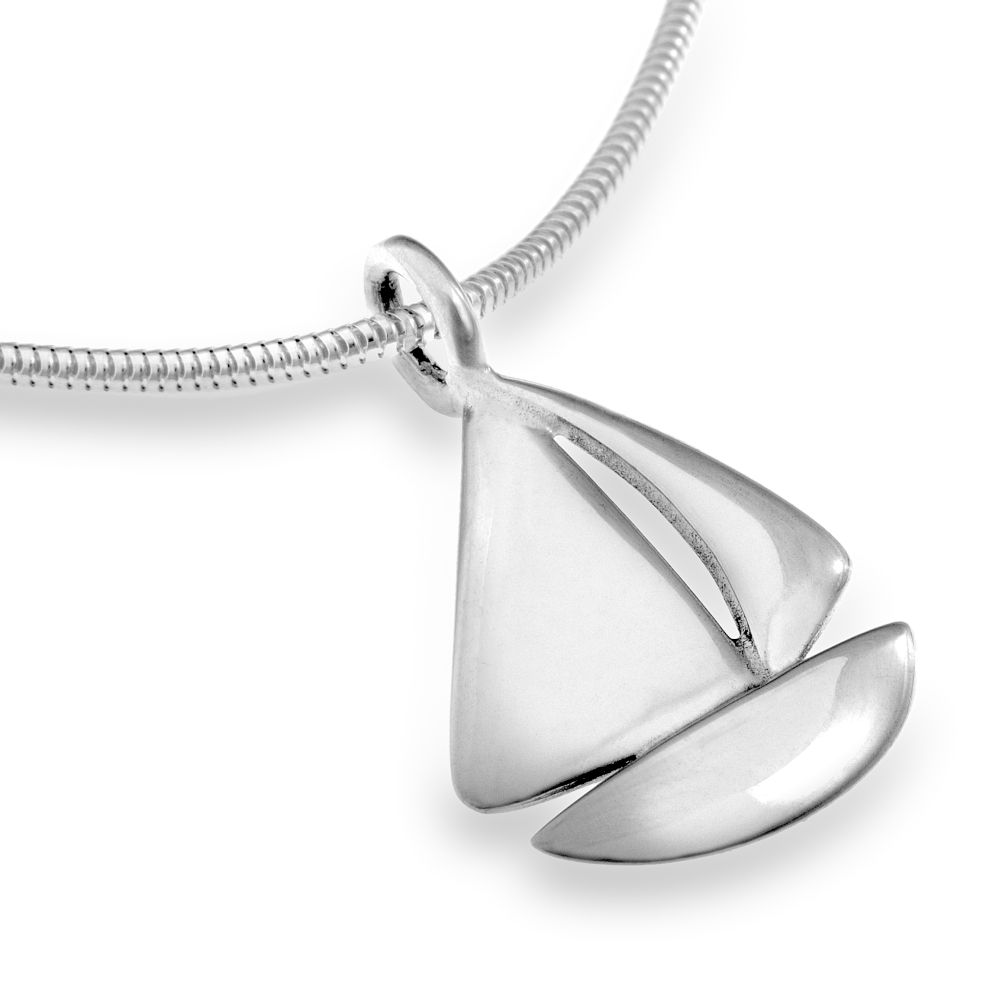 SEGELBÅT L halsband - Guldviva Jewellery