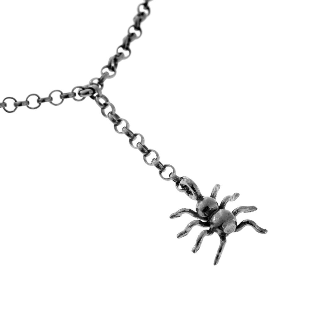 SPINDEL PÅ TRÅD halsband - Guldviva Jewellery