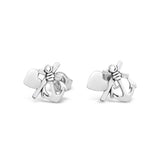 TRO HOPP & KÄRLEK örhängen på stift - Guldviva Jewellery