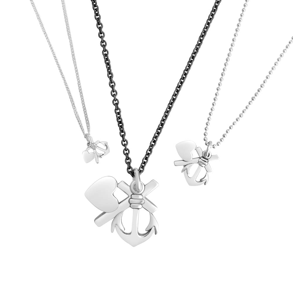 TRO HOPP & KÄRLEK XS halsband - Guldviva Jewellery