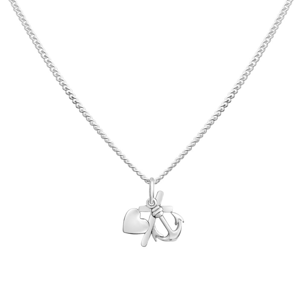 TRO HOPP & KÄRLEK XS halsband - Guldviva Jewellery